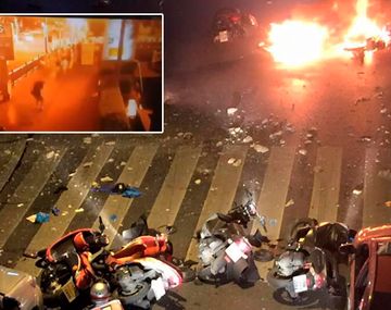 VIDEO: Así fue la trágica explosión en Bangkok