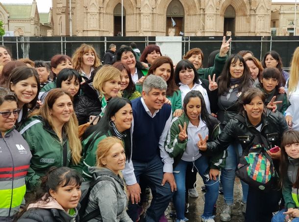 Pablo Moyano en Luján - Crédito:&nbsp;@pablomoyano_ok