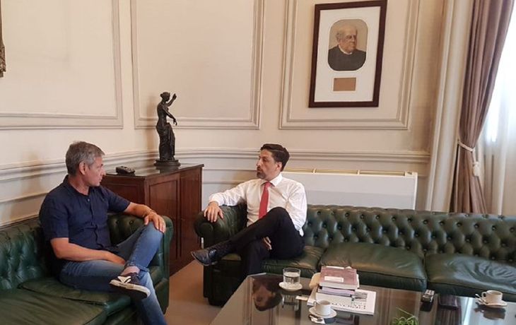 El ministro de Educación se reunió con docentes privados