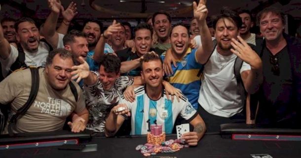 La mano de Messi: un argentino hizo historia en el Mundial de Póker con una jugada viral