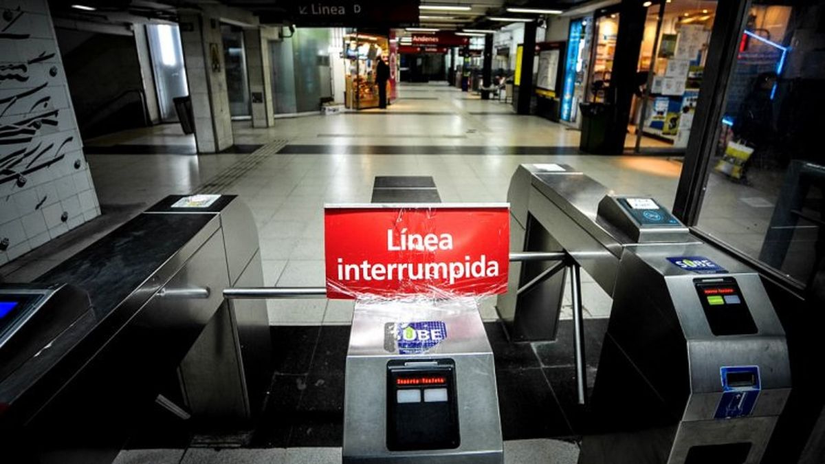 Paro Total En La Línea B Del Subte