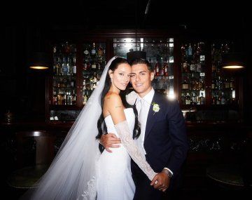 Oriana Sabatini y Paulo Dybala publicaron un video inédito de su casamiento que se volvió viral
