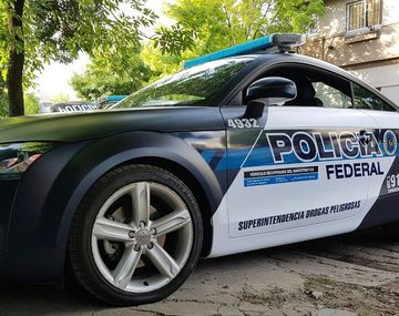 El Audi TT recuperado del narcotráfico y que ahora es un patrullero de la Policía Federal