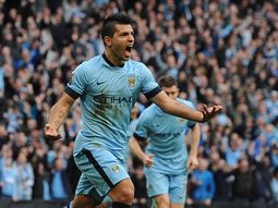 con gol de agüero, el city vencio al united en el clasico con gol de agüero, el city vencio al united en el clasico