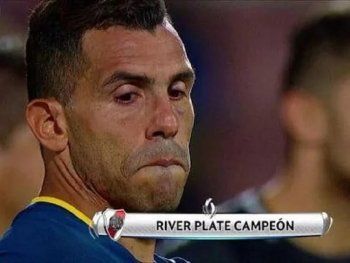 Tevez habló de su ausencia en la final de Madrid contra River