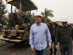 massa recorrio las obras de pavimentacion en tigre massa recorrio las obras de pavimentacion en tigre