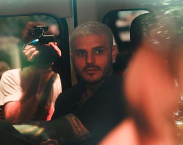 Icardi llegó a buscar a sus hijas con la China Suárez para pasar Navidad