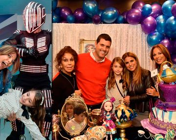 Fotos del cumple de la hija de Marina Calabró