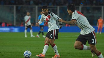 River cerró el primer tiempo ganando 1-0 a Belgrano.&nbsp;
