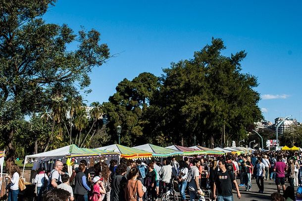 Un mercado orgánico en pleno Palermo este fin de semana