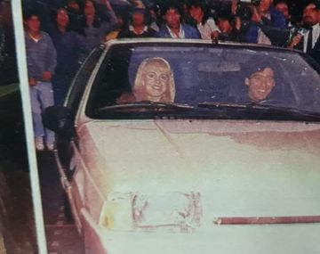 Una cupé Renault Fuego fue el único auto de Maradona