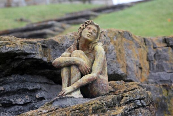 Mar del Plata: ya saben quién es la autora de la estatua en Playa Chica