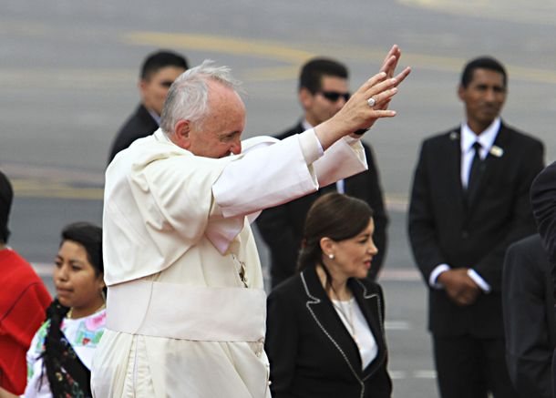 En Bolivia, El Papa usará como vestidor una casa de comidas rápidas