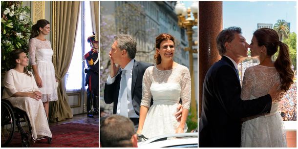 Los looks de Juliana Awada en la asunción de Mauricio Macri: simplicidad y elegancia con diseños nacionales