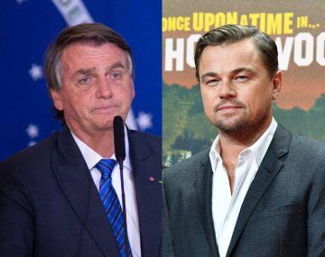 Otra vez: Jair Bolsonaro vs Leonardo DiCaprio por el Amazonas. 