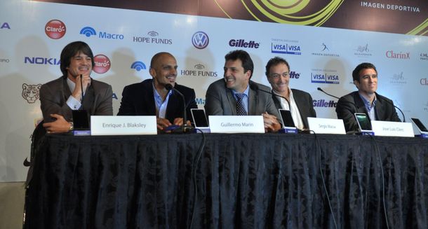 Presentaron los partidos entre Roger Federer y Juan Martín Del Potro