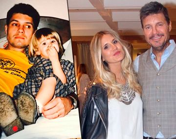 La foto retro de Marcelo Tinelli en el día del cumpleaños de su hija