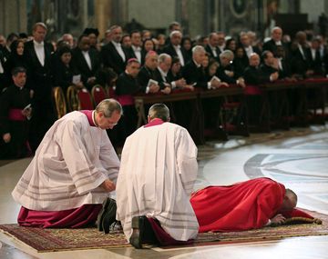 El Papa celebró la Pasión del Señor en el Vaticano