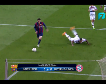 Después de ser humillado por Messi