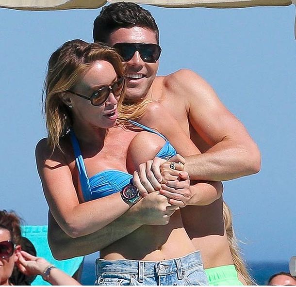 A Lauren Pope la apretaron demasiado