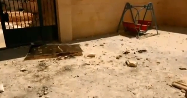 VIDEO: Atacan a una escuela de Siria con Napalm