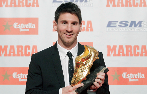 No para: Messi y un nuevo reconocimiento en un 2012 inolvidable