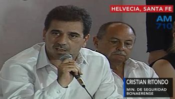 ritondo: la lucha contra las mafias y el narcotrafico no va a ser facil ritondo: la lucha contra las mafias y el narcotrafico no va a ser facil