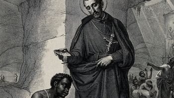 San Pedro Claver, patrono de los esclavos. San Pedro Claver, patrono de los esclavos.