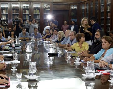 La reunión de paritaria docente