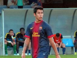 Sergio Araujo en el Barcelona Sergio Araujo en el Barcelona