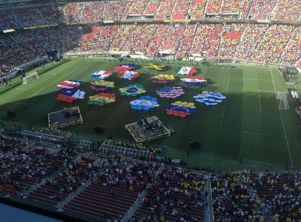 A puro lujo: así fue la ceremonia inaugural de la Copa América