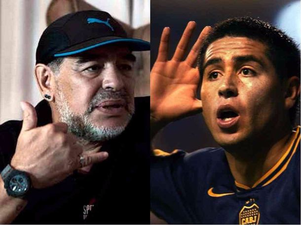 Maradona respondió a las críticas de Riquelme a Boca&nbsp;