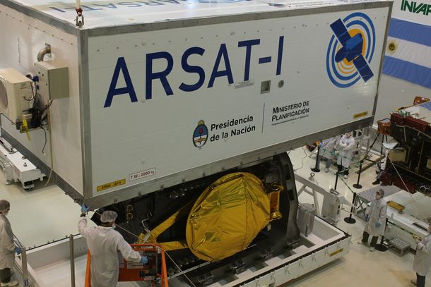 Despiden al Arsat-1, el primer satélite argentino que se lanzará al espacio
