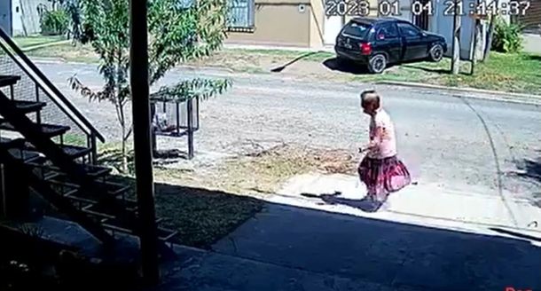 Indignación total: una cámara registró los gritos de una mujer adulta mayor cuando le robaban
