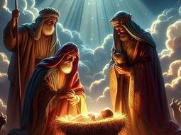 Según cuenta el Evangelio de Mateo, los Magos siguieron la brillante Estrella de Belén para adorar y llevar regalos al Niño Jesús. Según cuenta el Evangelio de Mateo, los Magos siguieron la brillante Estrella de Belén para adorar y llevar regalos al Niño Jesús.