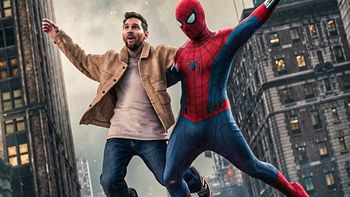 Messi y Spiderman Messi y Spiderman