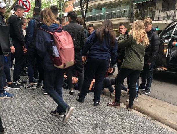 Caballito: una patota atacó a alumnos del colegio Santa María