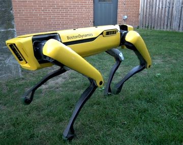 El perro robot que revoluciona al mundo: abre la puerta y la sostiene para permitir el paso