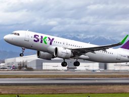La chilena Sky regresa a Uruguay para conectar al país con la región. La chilena Sky regresa a Uruguay para conectar al país con la región.