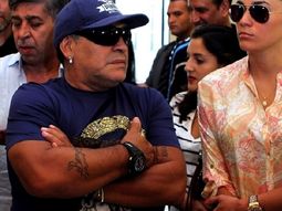 Diego Maradona y Rocío Oliva Diego Maradona y Rocío Oliva