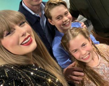 Taylor Swift se sacó una foto con el príncipe William y sus hijos y revolucionó las redes