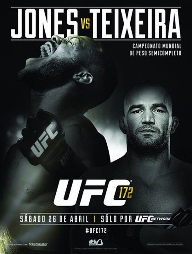 Jon Jones y Glover Texeira calentaron la previa al UFC172