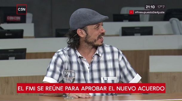 Nacho Levy es el director de La Garganta Poderosa