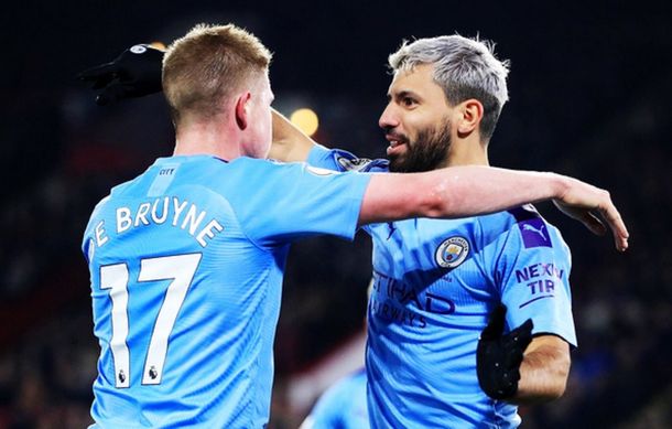 ¡Imparable! Con un gol del Kun Agüero, Manchester City venció a Sheffield United
