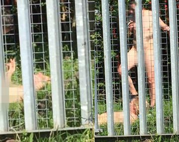 Graban a una pareja cuando tenía sexo en una plaza a plena luz del día