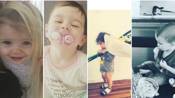 lolo tinelli, francesca icardi, momo osvaldo y olivia alfonso, los bebes famosos en las redes lolo tinelli, francesca icardi, momo osvaldo y olivia alfonso, los bebes famosos en las redes