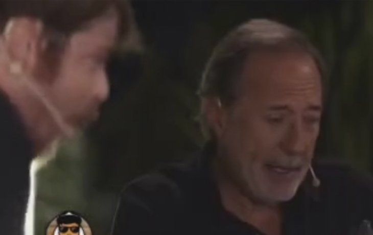 Migue Granados se fue al baño en su programa y lo dejó solo a Francella