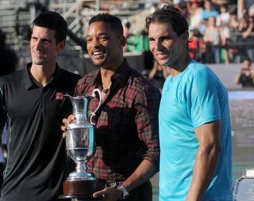 Nadal le ganó a Djokovic en el show de Buenos Aires