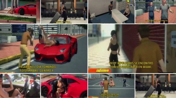 La televisión norteamericana se burló de Vicky Xipolitakis