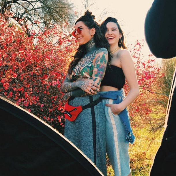 Juanita Tinelli debutó como modelo de la mano de Candelaria